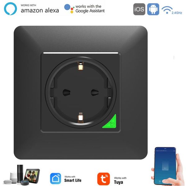 smart power plugs 16a eu wifi plug home wireless socket outlet work with alexa google tuya life app remote voice
smart power plugs 16a eu wifi plug home wireless socket outlet work with alexa google tuya life app remote voice