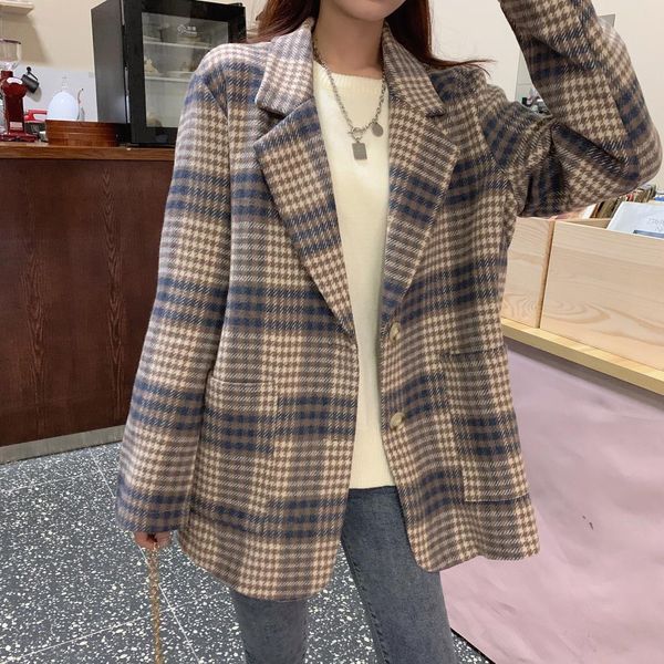 women's suits & blazers realeft autumn classic single chess winter breasted blazers women's formal jackets outerwear casual 3mzw, White;black
women's suits & blazers realeft autumn classic single chess winter breasted blazers women's formal jackets outerwear casual 3mzw, White;black