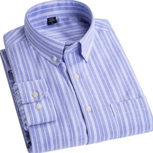autumn mens 100% cotton oxford shirt brand men blouse long sleeve slim fit casual stripd eshirt male plus size men's shirts, White;black
autumn mens 100% cotton oxford shirt brand men blouse long sleeve slim fit casual stripd eshirt male plus size men's shirts, White;black