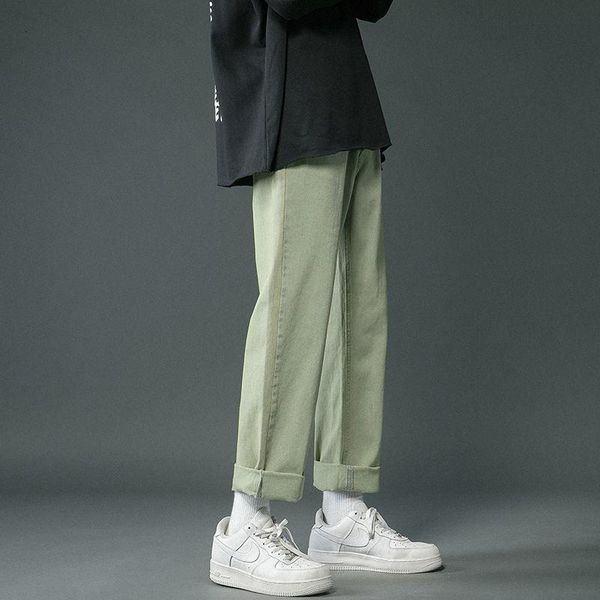 men's jeans 6 colors straight streetwear hip hop man casual denim pants 2021 male cargo trousers, Blue
men's jeans 6 colors straight streetwear hip hop man casual denim pants 2021 male cargo trousers, Blue