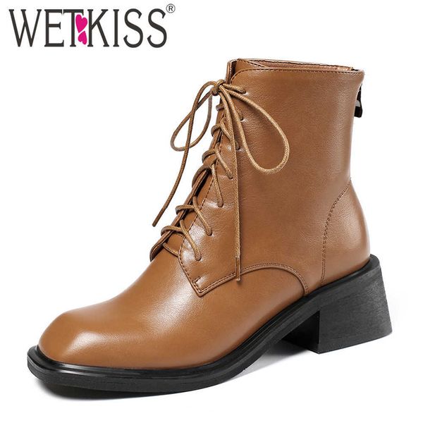 wetkiss chunky heel ankle boots woman cross tie square toe short booties pu leather platform autumn shoes women big size 43 210630, Black
wetkiss chunky heel ankle boots woman cross tie square toe short booties pu leather platform autumn shoes women big size 43 210630, Black