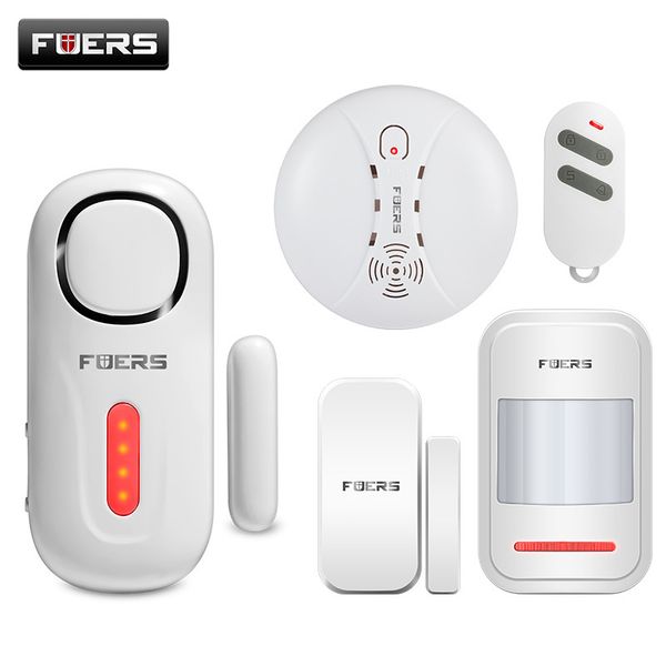 fuers 120db wireless door/window entry security burglar sensor alarm pir magnetic smart home garage system with remote control
fuers 120db wireless door/window entry security burglar sensor alarm pir magnetic smart home garage system with remote control