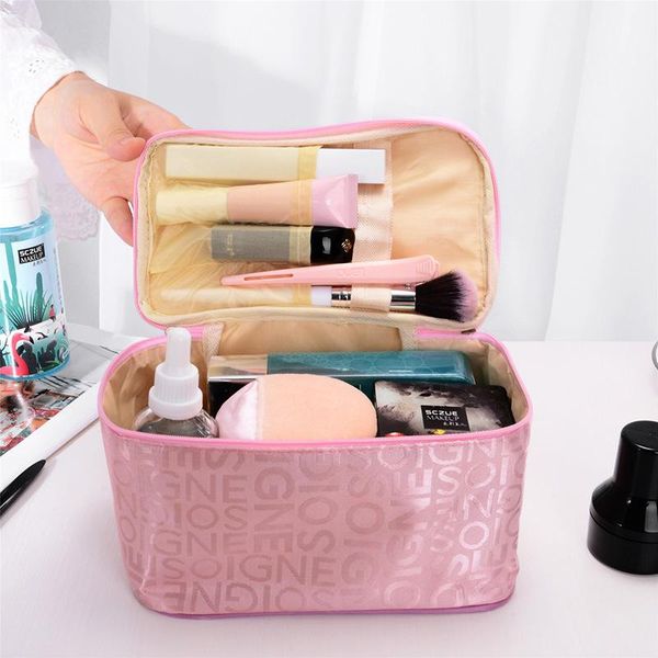 storage bags 1pcs portable high capacity women make up cosmetic bag waterproof beauty case organizer toiletry kits travel necessaries
storage bags 1pcs portable high capacity women make up cosmetic bag waterproof beauty case organizer toiletry kits travel necessaries