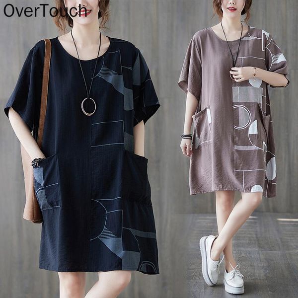 women's blouses & shirts 2021 summer plus size women t-shirt oversize cotton print tees shirt female clothing blouse loose tunic pocke, White
women's blouses & shirts 2021 summer plus size women t-shirt oversize cotton print tees shirt female clothing blouse loose tunic pocke, White