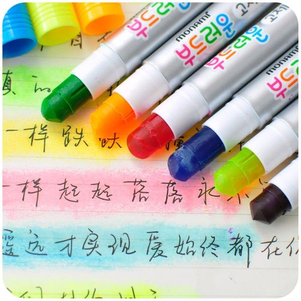 highlighters silently lovely creative highlighter marker crude oil head jelly color korea stationery, Black;red
highlighters silently lovely creative highlighter marker crude oil head jelly color korea stationery, Black;red