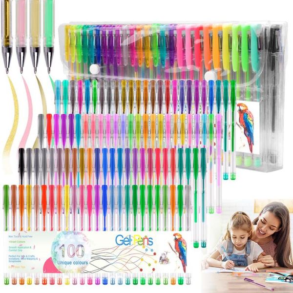 highlighters 100 colors pen gel back to school 0.5mm glitter for writing kawaii supplies set, Black;red
highlighters 100 colors pen gel back to school 0.5mm glitter for writing kawaii supplies set, Black;red