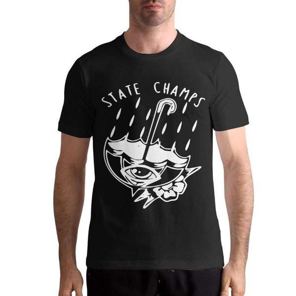 men's t-shirts state champs band shirt man soft classic short sleeve o neck cotton tees, White;black
men's t-shirts state champs band shirt man soft classic short sleeve o neck cotton tees, White;black
