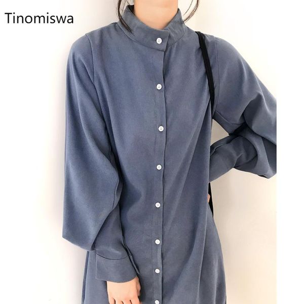stand collar shirts women ins fashion lantern long sleeve single breasted lady blouse loose casual female blusa a751 women's blouses, White
stand collar shirts women ins fashion lantern long sleeve single breasted lady blouse loose casual female blusa a751 women's blouses, White
