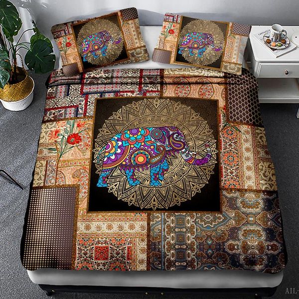 bedding sets bohemian elephant duvet cover mandala decor set 2/3pcs boho exotic style women tribe animal theme pillowcase
bedding sets bohemian elephant duvet cover mandala decor set 2/3pcs boho exotic style women tribe animal theme pillowcase