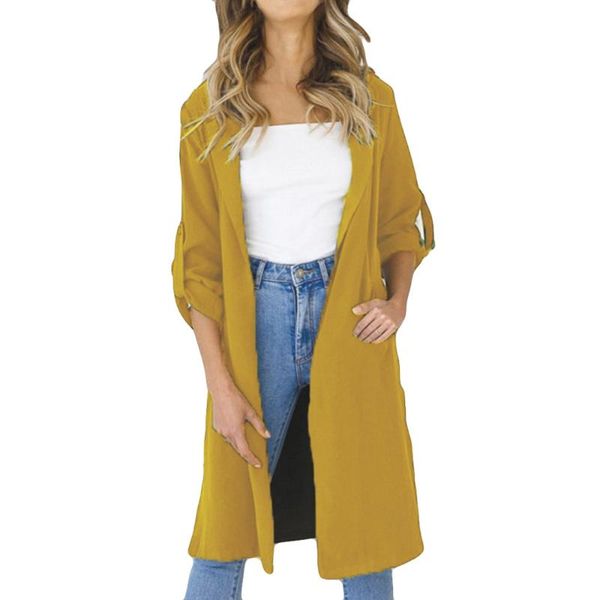 women's trench coats coat for women winter outerwear jumper fashion cardigan long nice female windbreaker open front, Tan;black
women's trench coats coat for women winter outerwear jumper fashion cardigan long nice female windbreaker open front, Tan;black