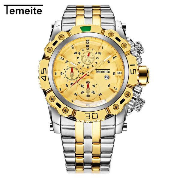 wristwatches luxury fashion brand creative gift men watch quartz all steel military aviation chronograph business sports male clock, Slivery;brown
wristwatches luxury fashion brand creative gift men watch quartz all steel military aviation chronograph business sports male clock, Slivery;brown