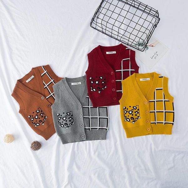 baby boy knitting vest fashion v neck plaid cardigan for boys 1-7 years children's arrival knit waistcoat 2021 winter, Camo
baby boy knitting vest fashion v neck plaid cardigan for boys 1-7 years children's arrival knit waistcoat 2021 winter, Camo
