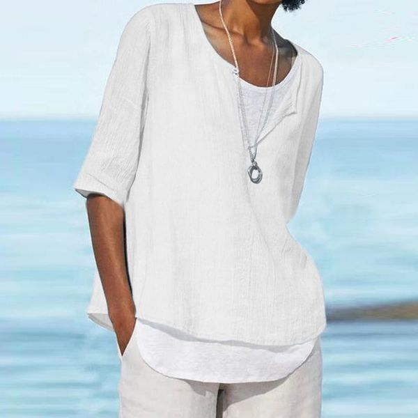 women's t-shirt solid loose women casual v-neck half sleeve summer shirt tee elegant female beach style clothing 5xl, White
women's t-shirt solid loose women casual v-neck half sleeve summer shirt tee elegant female beach style clothing 5xl, White