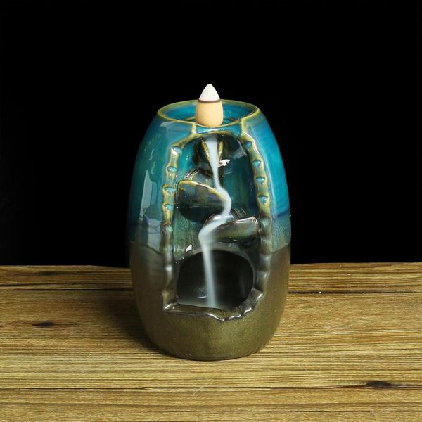 fragrance lamps ceramic mountain waterfall smoke backflow incense burner cones holder decorations
fragrance lamps ceramic mountain waterfall smoke backflow incense burner cones holder decorations