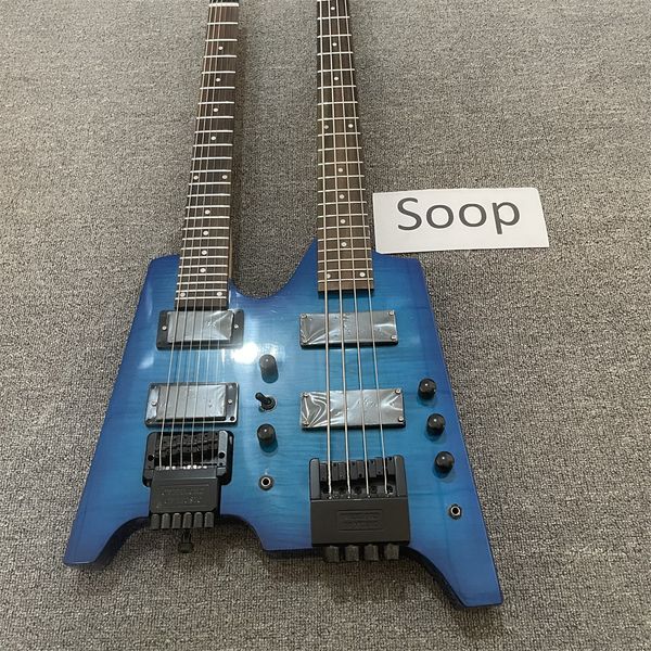 double neck blue body electric guitar with black hardware,rosewood fretboard,offer customized guitars
double neck blue body electric guitar with black hardware,rosewood fretboard,offer customized guitars