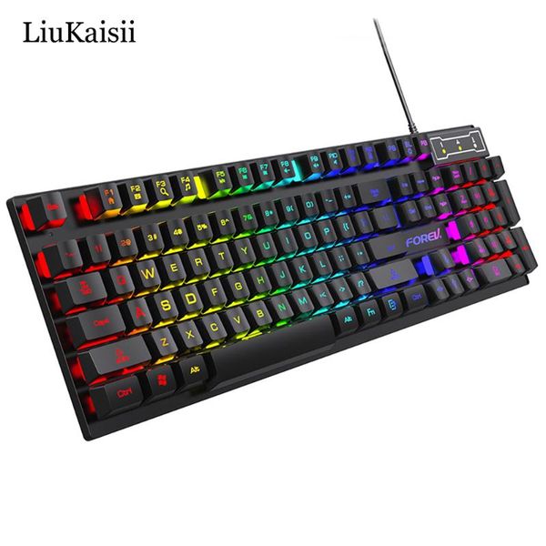 gaming wired keyboard en imitation mechanical backlight gamer computer for pc/lap104keys keyboards
gaming wired keyboard en imitation mechanical backlight gamer computer for pc/lap104keys keyboards