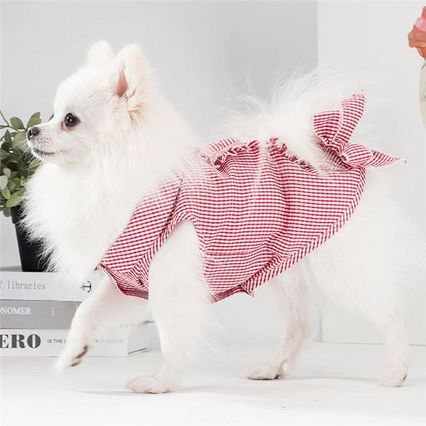 dog apparel imixlot design pet shirt striped lace pleated thin section sleeveless breathable summer leisure clothing
dog apparel imixlot design pet shirt striped lace pleated thin section sleeveless breathable summer leisure clothing