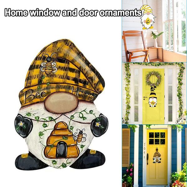 party decoration bee gnome wreath attachment grapevine sign day porch front door decor window hangings welcome acrylic board ghs
party decoration bee gnome wreath attachment grapevine sign day porch front door decor window hangings welcome acrylic board ghs