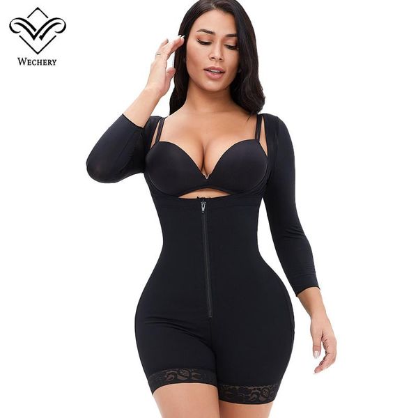 underbust bodysuit shapewear bodys lace arm shaper zipper plus size bodysuits slimming underwear tummy control bodyshapers s-6xl women', Black;white
underbust bodysuit shapewear bodys lace arm shaper zipper plus size bodysuits slimming underwear tummy control bodyshapers s-6xl women', Black;white