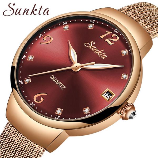 wristwatches sunkta 2021 mesh belt watch women quartz watches ladies female wrist girl clock relogio feminino+box, Slivery;brown
wristwatches sunkta 2021 mesh belt watch women quartz watches ladies female wrist girl clock relogio feminino+box, Slivery;brown