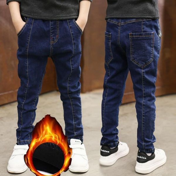 winter slim jeans boys warm pants causal trousers kids denim pants children clothing 5-10y young boy puls velevt jeans, Blue
winter slim jeans boys warm pants causal trousers kids denim pants children clothing 5-10y young boy puls velevt jeans, Blue