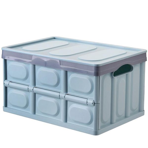 car organizer 30l clothes with lid thickened multifunction storage box handles folding practical trunk saving space container
car organizer 30l clothes with lid thickened multifunction storage box handles folding practical trunk saving space container