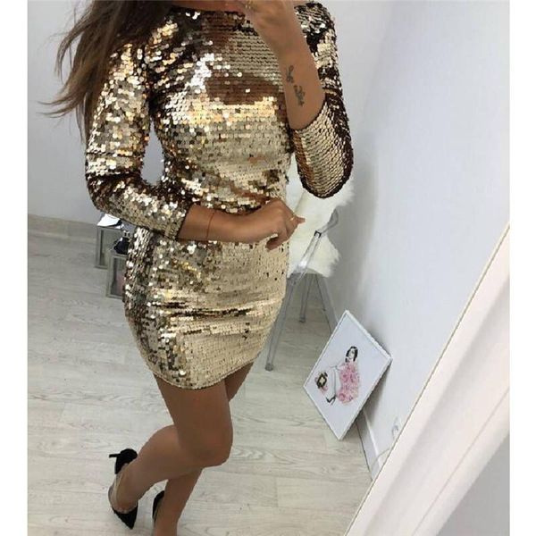 fashion causal slim solid backless ladies long sleeve party sequin cocktail club mini dresses summer clothes casual, Black;gray
fashion causal slim solid backless ladies long sleeve party sequin cocktail club mini dresses summer clothes casual, Black;gray