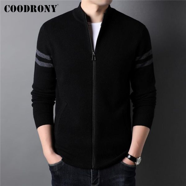 men's sweaters coodrony brand winter arrival thick warm sweater coats streetwear fashion cardigan men clothing cashmere wool knitwear c, White;black
men's sweaters coodrony brand winter arrival thick warm sweater coats streetwear fashion cardigan men clothing cashmere wool knitwear c, White;black