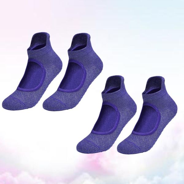 pairs non-slip open instep socks cotton yoga indoor breathable fitness (purple) sports, Black
pairs non-slip open instep socks cotton yoga indoor breathable fitness (purple) sports, Black