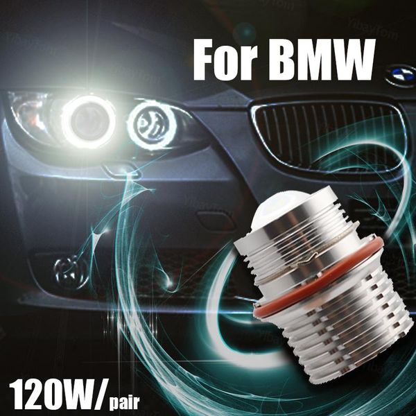 car headlights 2pcs 120w bright lamp white led angel eyes marker lights bulbs for e87 e39 m5 e60 e61 e63 e64 m6 e65 e66 e83 x3 e53 x5 00
car headlights 2pcs 120w bright lamp white led angel eyes marker lights bulbs for e87 e39 m5 e60 e61 e63 e64 m6 e65 e66 e83 x3 e53 x5 00