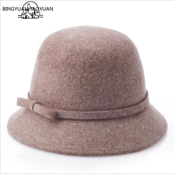 women's 2021 winter hat vintage 100% woolen elegant wide brim hats, Blue;gray 
women's 2021 winter hat vintage 100% woolen elegant wide brim hats, Blue;gray