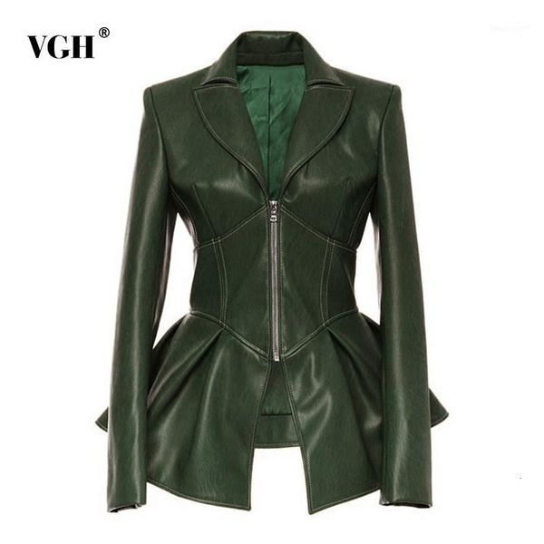 splicing zipper pu leather jacket for women lapel long sleeve high waist streetwear casual jackets female 2021 fashion women's & faux, Black
splicing zipper pu leather jacket for women lapel long sleeve high waist streetwear casual jackets female 2021 fashion women's & faux, Black