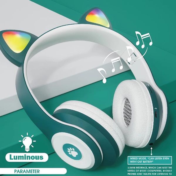 wireless ct-930 luminous cute cat ear 5.0 bluetooth headphones headset stereomusic gaming long standby earphone & earphones
wireless ct-930 luminous cute cat ear 5.0 bluetooth headphones headset stereomusic gaming long standby earphone & earphones