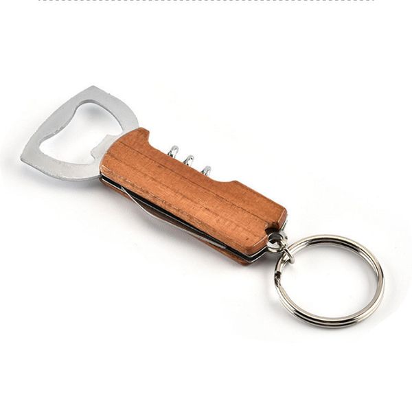 bottle favors wood handle multifunction wine opener useful portable screw corkscrew opener cook tools, Black
bottle favors wood handle multifunction wine opener useful portable screw corkscrew opener cook tools, Black