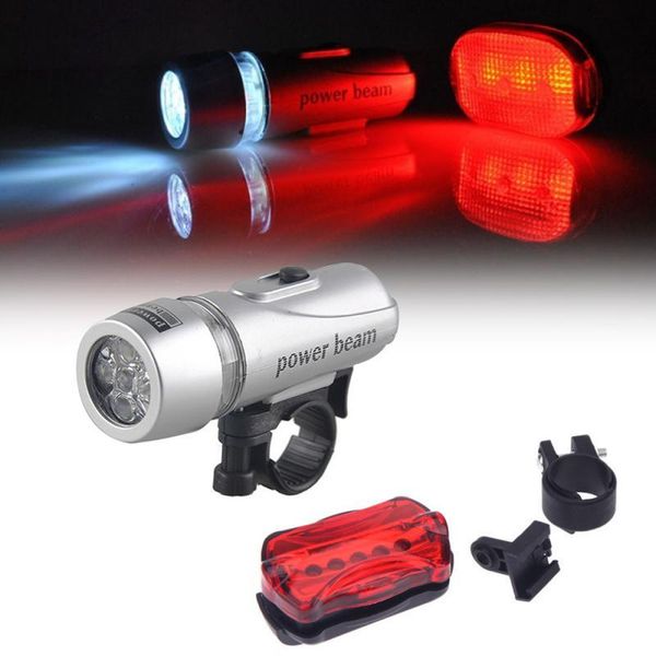 waterproof bright 5 led bike bicycle cycle front and rear back tail light lights set road
waterproof bright 5 led bike bicycle cycle front and rear back tail light lights set road