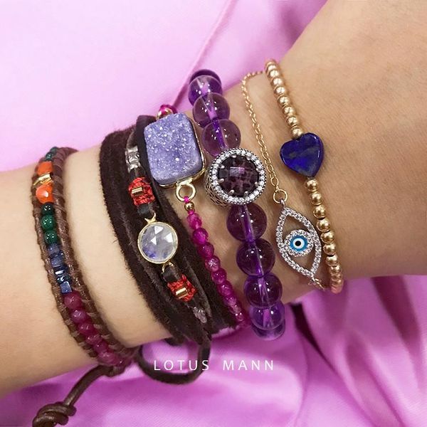 charm bracelets lotus mann natural stone lap color matching leather cord bracelet 2 into men and women for lovers, Golden;silver
charm bracelets lotus mann natural stone lap color matching leather cord bracelet 2 into men and women for lovers, Golden;silver