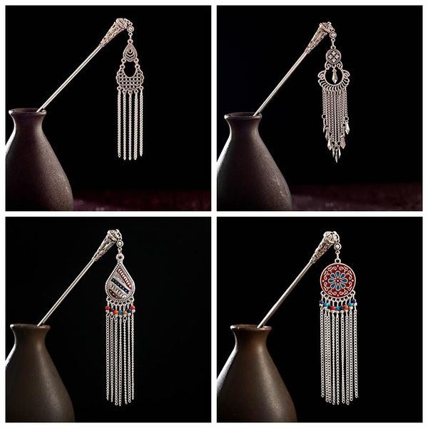 hair clips & barrettes chain tassel hairpins for accessories women silver color sticks vintage jewelry gifts girl hairpin headdress ornament, Golden;silver
hair clips & barrettes chain tassel hairpins for accessories women silver color sticks vintage jewelry gifts girl hairpin headdress ornament, Golden;silver