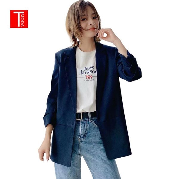 chic solid color ruched cuff mid long blazer with lining woman shawl collar slim fit suit casual jacket coat outerwear women's suits &, White;black
chic solid color ruched cuff mid long blazer with lining woman shawl collar slim fit suit casual jacket coat outerwear women's suits &, White;black