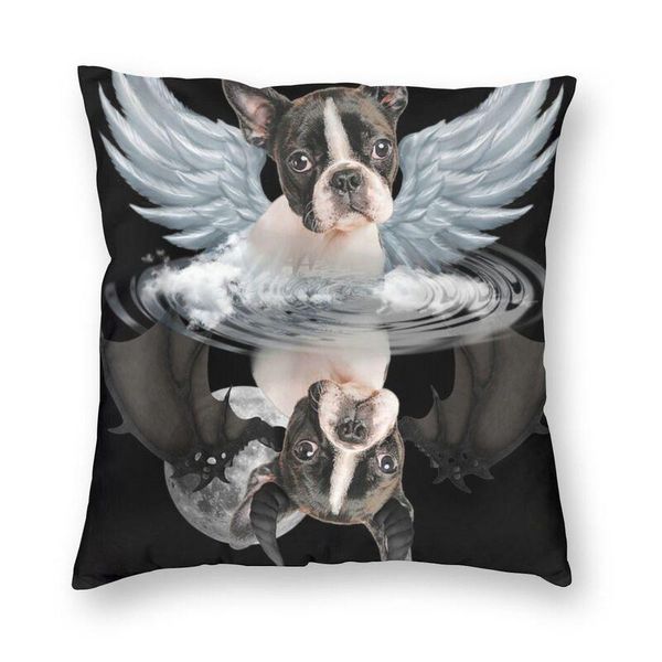 cushion/decorative pillow angel boston terrier shadow under water devil cushion cover 45x45cm home decorative print dog pattern throw case f
cushion/decorative pillow angel boston terrier shadow under water devil cushion cover 45x45cm home decorative print dog pattern throw case f