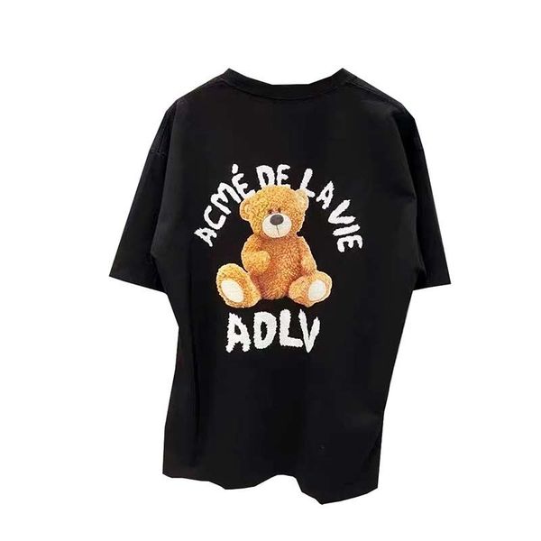 men's and women's short-sleeved t-shirt summer acme la de vie adlv female astronaut doughnut loose round neck tee, White;black
men's and women's short-sleeved t-shirt summer acme la de vie adlv female astronaut doughnut loose round neck tee, White;black