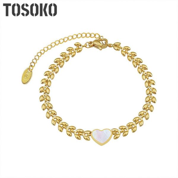 link, chain stainless steel jewelry maisui bracelet white seashell taoxin women's fashion bse283, Black
link, chain stainless steel jewelry maisui bracelet white seashell taoxin women's fashion bse283, Black