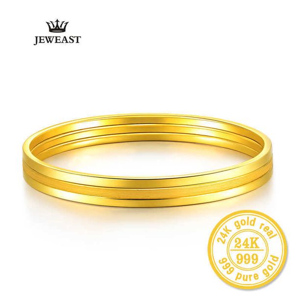 24k pure gold bangle for women female trendy fashion smooth worn classic bracelet upscale fine jewelry solid 999 bangles, Golden;silver
24k pure gold bangle for women female trendy fashion smooth worn classic bracelet upscale fine jewelry solid 999 bangles, Golden;silver