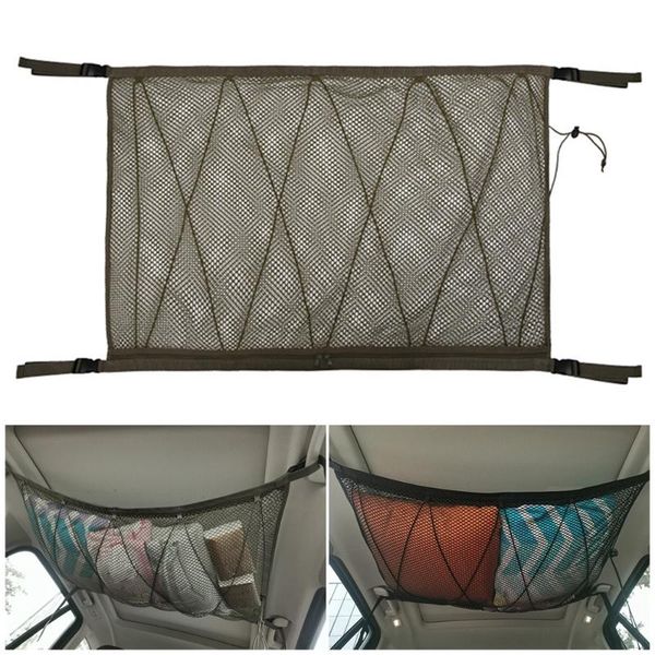 car organizer ceiling storage net auto roof interior bag trunk pouch sundries 90 x 65cm
car organizer ceiling storage net auto roof interior bag trunk pouch sundries 90 x 65cm