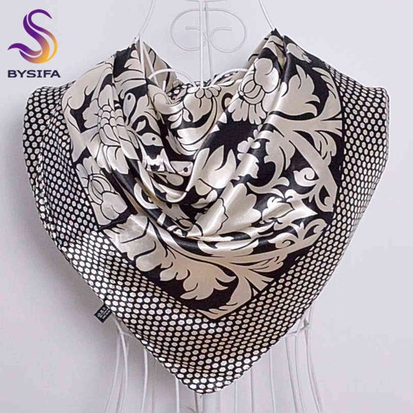 ladies square scarves printed new fashion apparel accessories women black white dot silk scarf 90*90cm scarves wraps y1108, Blue;gray
ladies square scarves printed new fashion apparel accessories women black white dot silk scarf 90*90cm scarves wraps y1108, Blue;gray