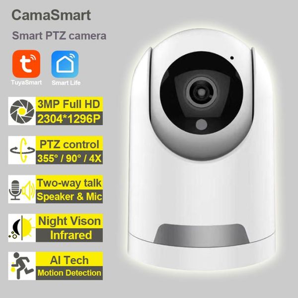 cameras 3mp hd ip camera tuya smart wireless wifi indoor security surveillance cctv ptz support alexa google monitoring
cameras 3mp hd ip camera tuya smart wireless wifi indoor security surveillance cctv ptz support alexa google monitoring