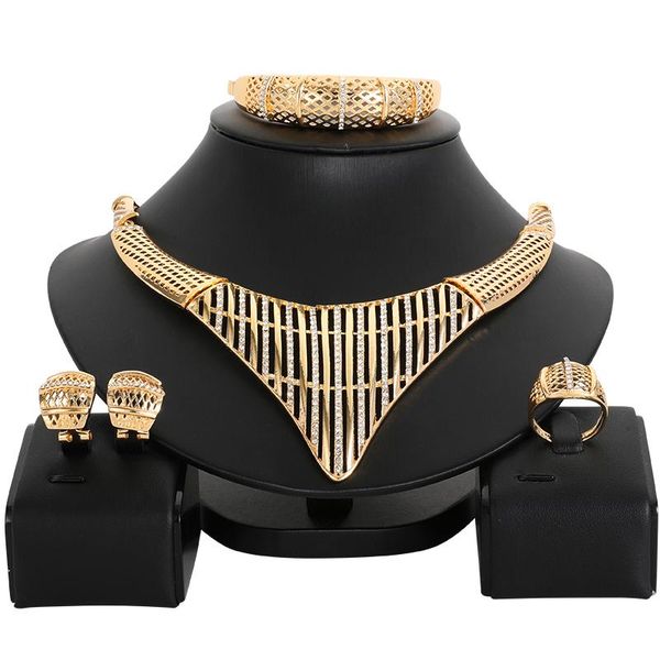 earrings & necklace jewelry sets for women gold ring bracelet party african dubai bridal wedding gifts wholesale jewellery set, Silver
earrings & necklace jewelry sets for women gold ring bracelet party african dubai bridal wedding gifts wholesale jewellery set, Silver