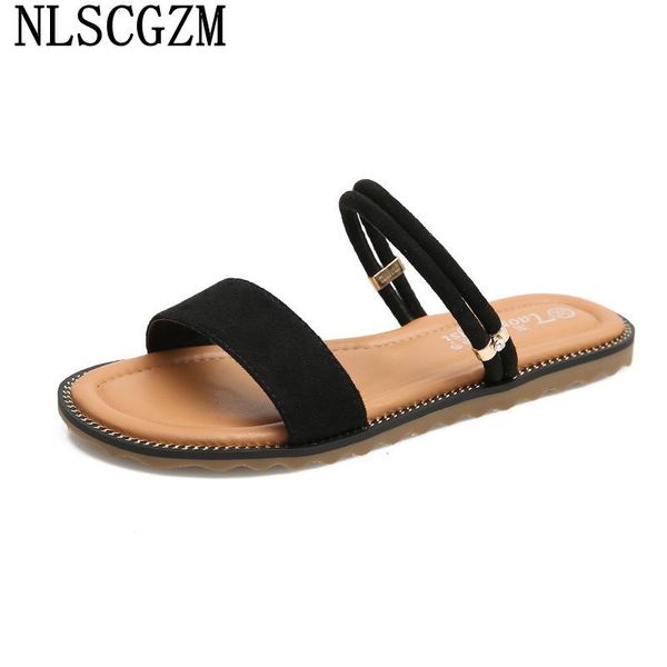 slippers ladies woman slides women designer summer 2021 flats shoes beach zapatillas mujer, Black
slippers ladies woman slides women designer summer 2021 flats shoes beach zapatillas mujer, Black
