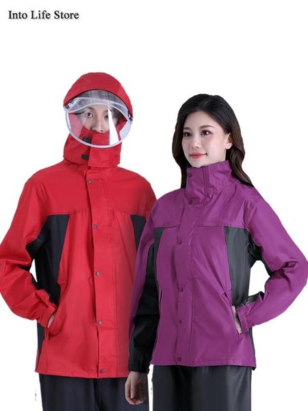 raincoats red raincoat rain pants motorcycle coat jacket for men waterproof women's riding rainproof clothes camping gift
raincoats red raincoat rain pants motorcycle coat jacket for men waterproof women's riding rainproof clothes camping gift