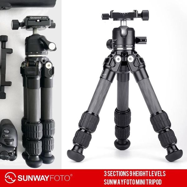 tripods sunwayfoto t1c30n portable carbon fiber tripod ball head kit for arcaswiss plate camera smartphone video pography mini
tripods sunwayfoto t1c30n portable carbon fiber tripod ball head kit for arcaswiss plate camera smartphone video pography mini