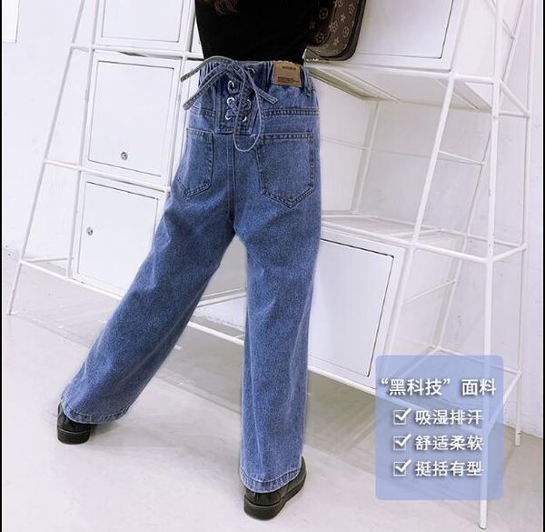 jeans 2021 wholesale girls denim bow pants fashion autumn jean wide 4-10t f521, Blue
jeans 2021 wholesale girls denim bow pants fashion autumn jean wide 4-10t f521, Blue